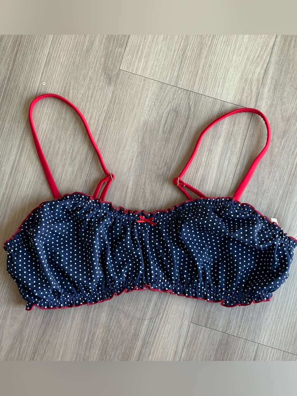 Victorias Secret PINK polka dot bikini top BNWT